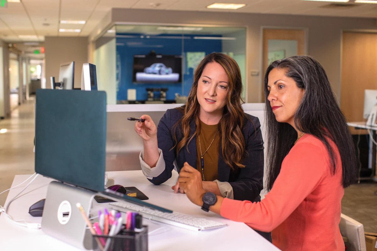 Product manager reviewing their resume